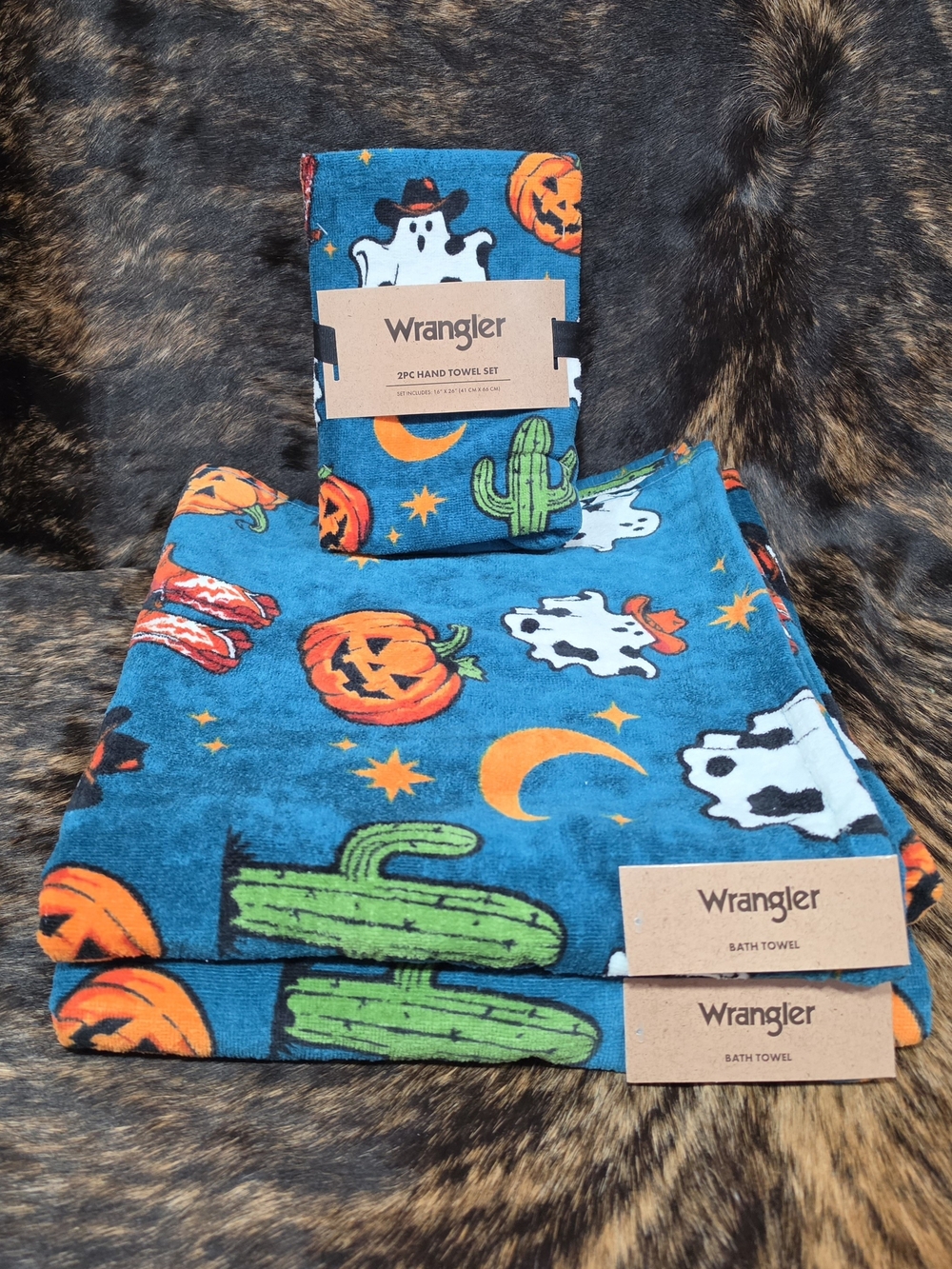 Wrangler Halloween Bath Towel Set